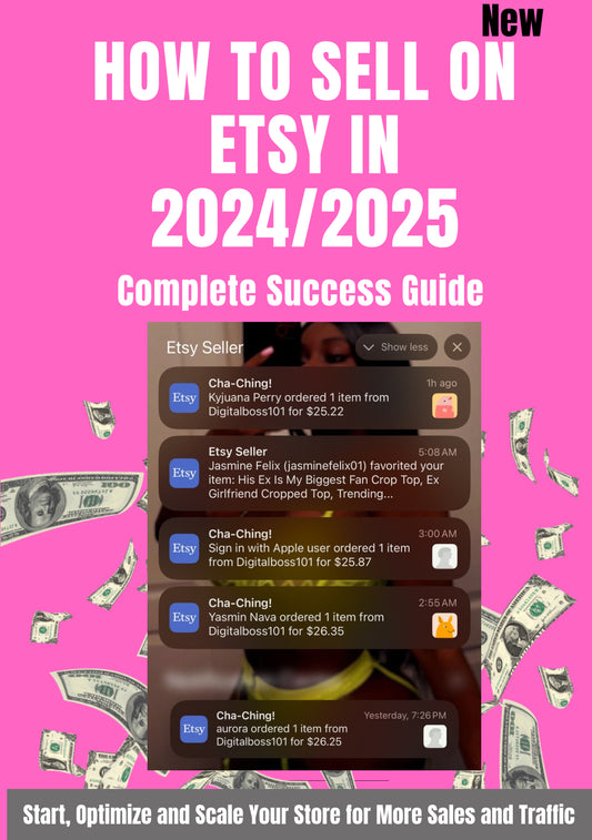 HOW TO SELL ON ETSY